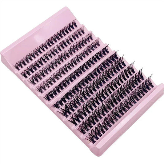 Luxury Individual Cluster Lashes (8–16mm) – Natural Volume