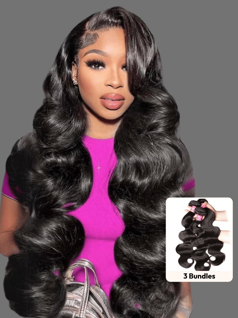 Body Wave Bundles – Pack of 3 (16", 18", 20")