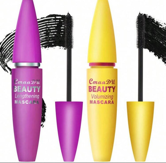 CMAADU Beauty Lengthening & Volumizing Mascara – Pack of 2