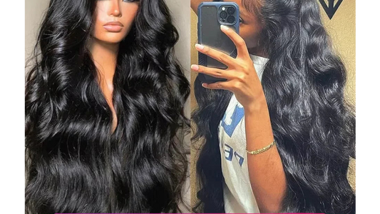 HD Lace Front Body Wave Wig – 100% Human Hair (220% Density)