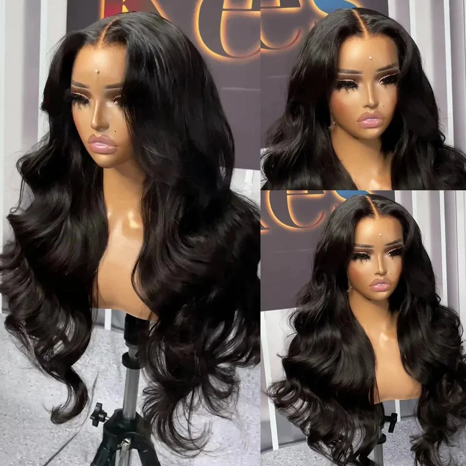 HD Lace Front Body Wave Wig – 100% Human Hair (220% Density)