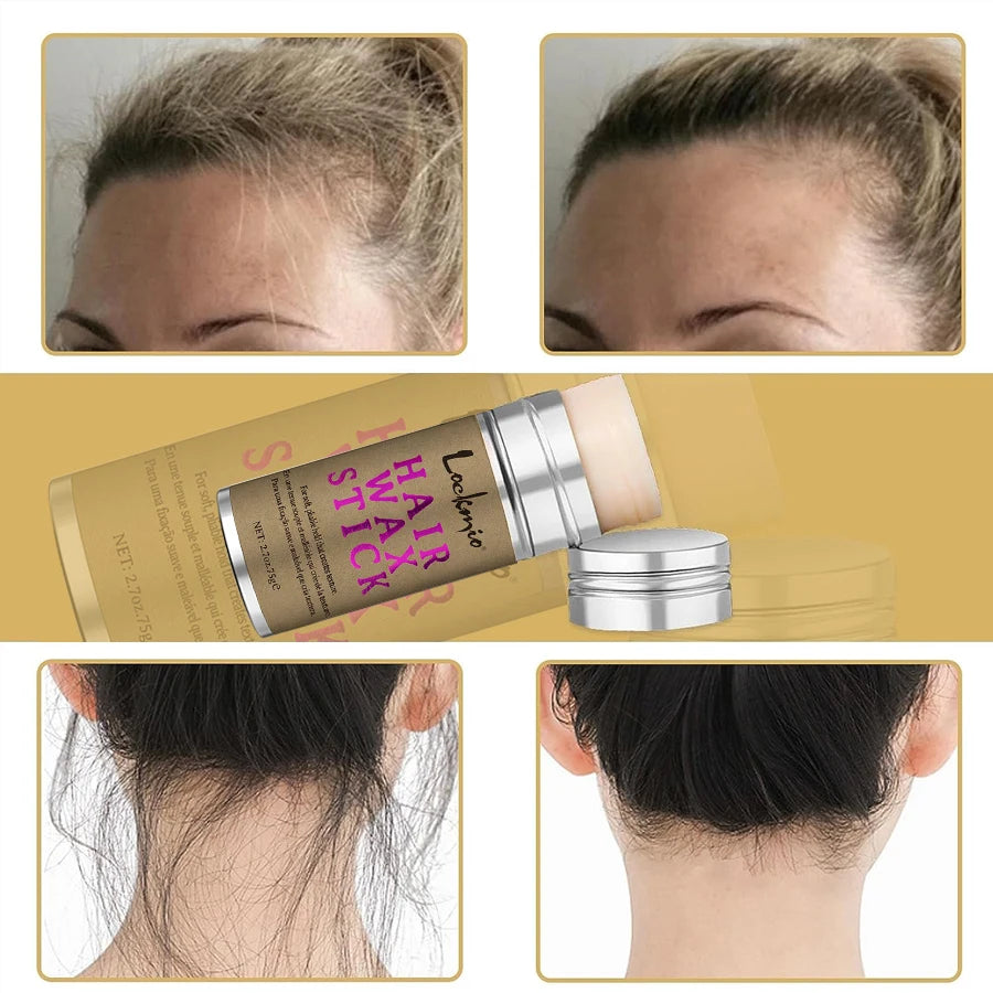 Strong Hold Edge Control Wax • Smooth flyaways • Non-greasy • Long-lasting hold • Perfect for wigs, edges & natural hair